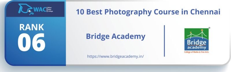 Photography Course in Chennai