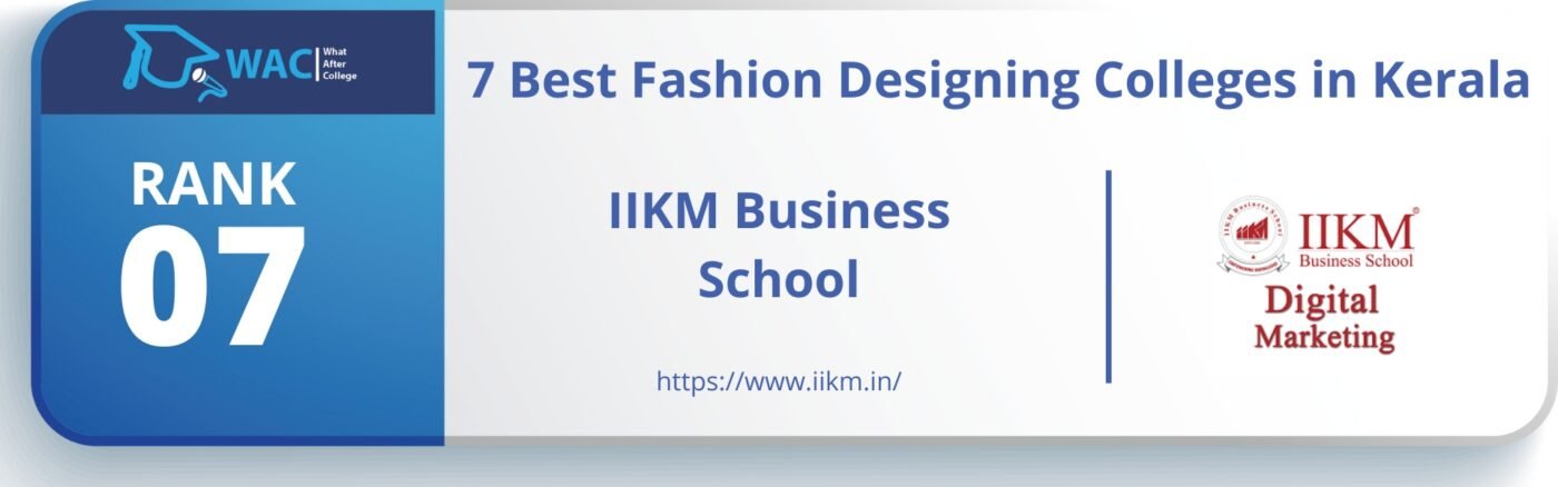 Rank: 7 IIKM Business School 