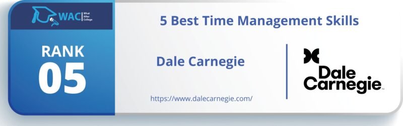 5.Time Management Classes (Dale Carnegie)