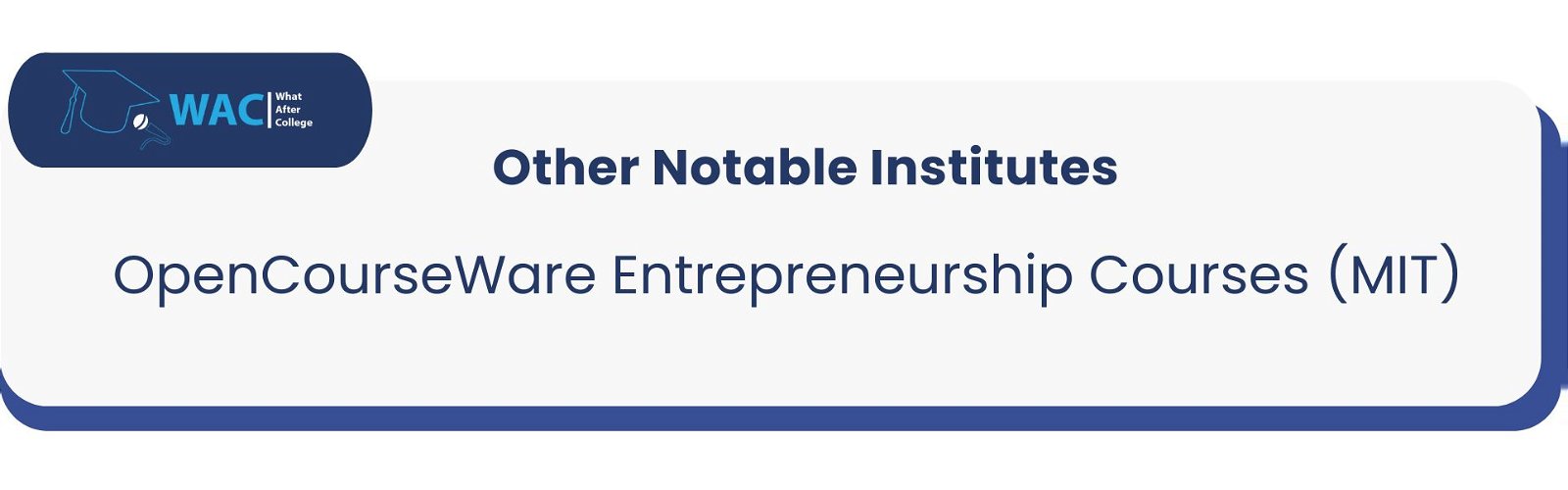 OpenCourseWare Entrepreneurship Courses (MIT)