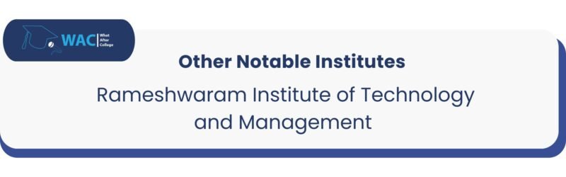  Other: 1 Rameshwaram Institute of Technology and Management