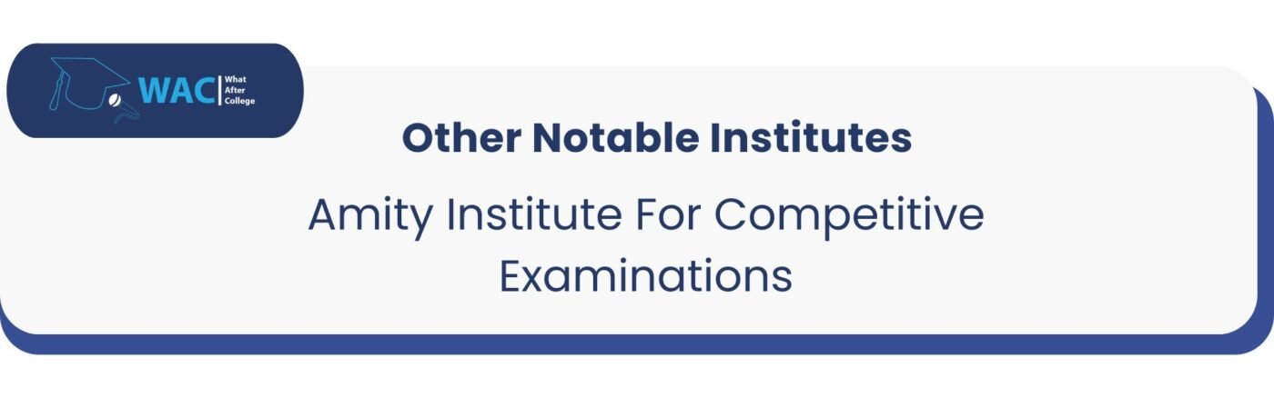 Amity Institute For Competitive Examinations (AICE)